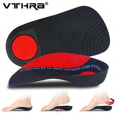 3/4 Flat Feet Insole Severe Orthotic Arch Support Insert Orthopedic Shoes Sole P