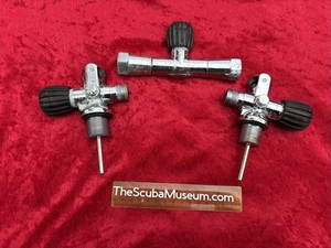 Scuba Double Tank Manifold OMS 3/4 wreck cave tech