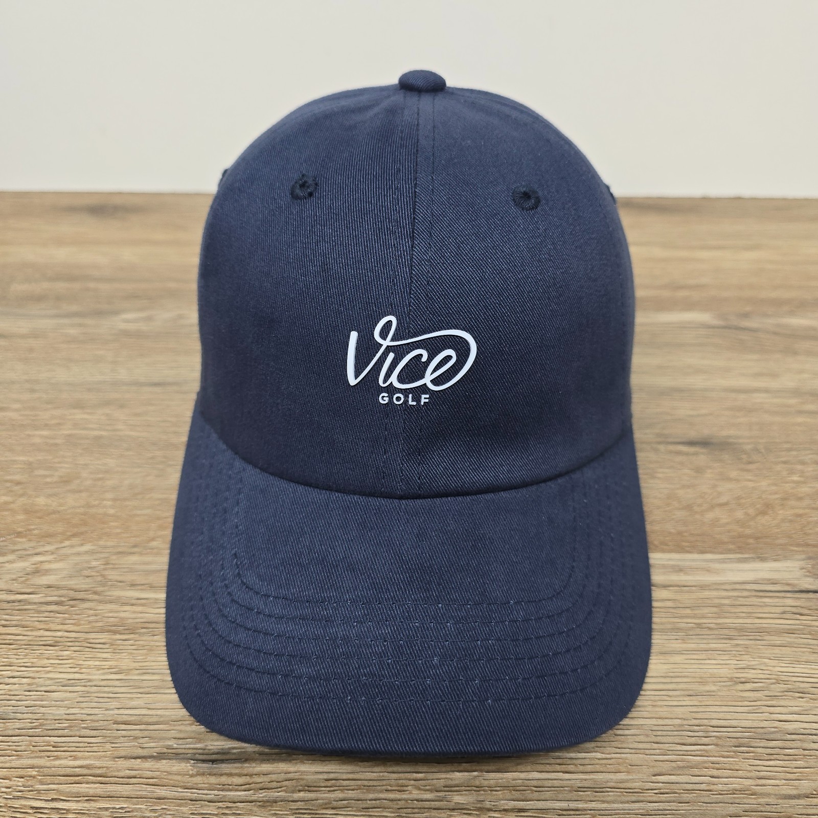 Vice Golf Hat Blue Adjustable Strapback OSFA Unst… - image 2