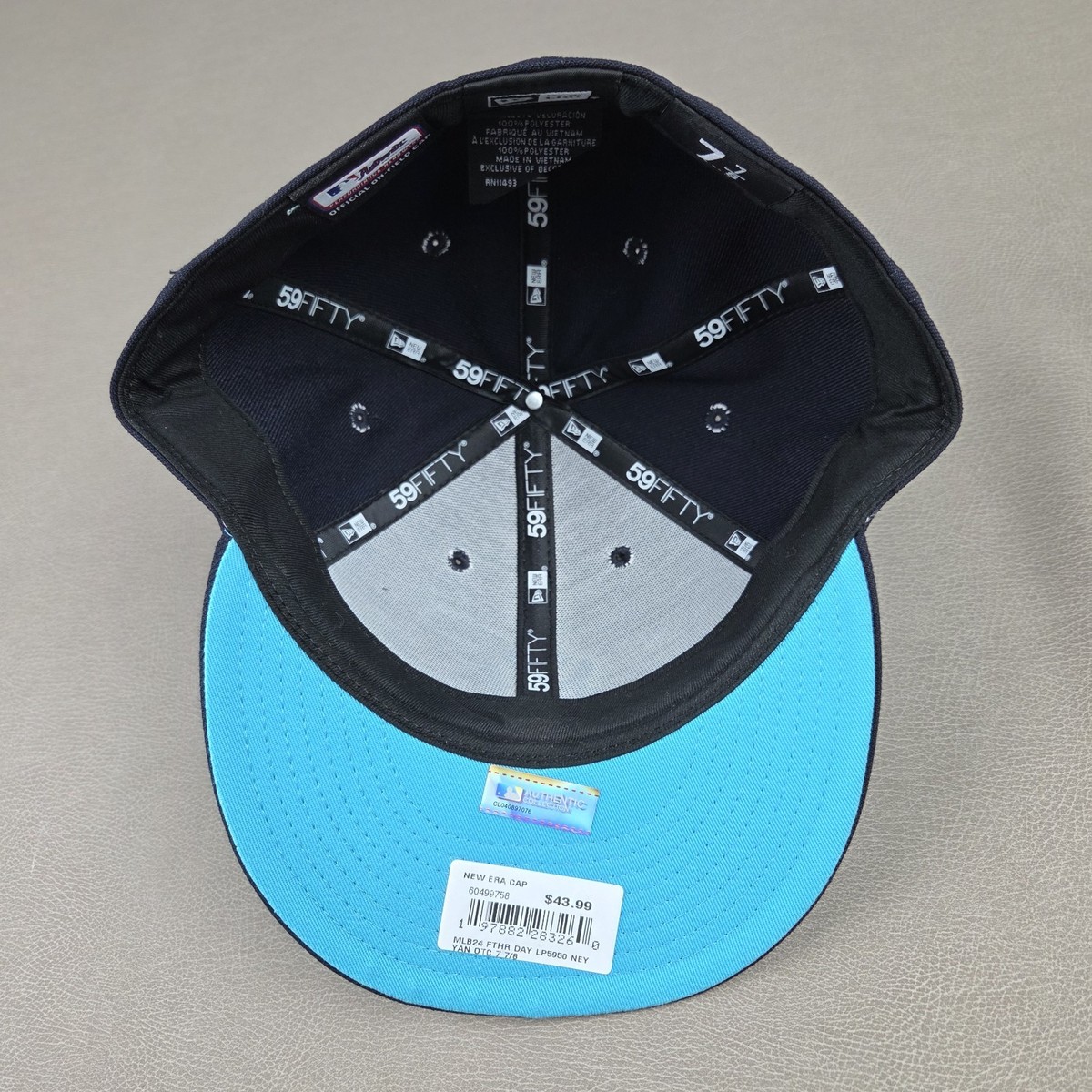 New Era 59FiftyNew York Yankees Navy 2024 Fathers Day Fitted Size