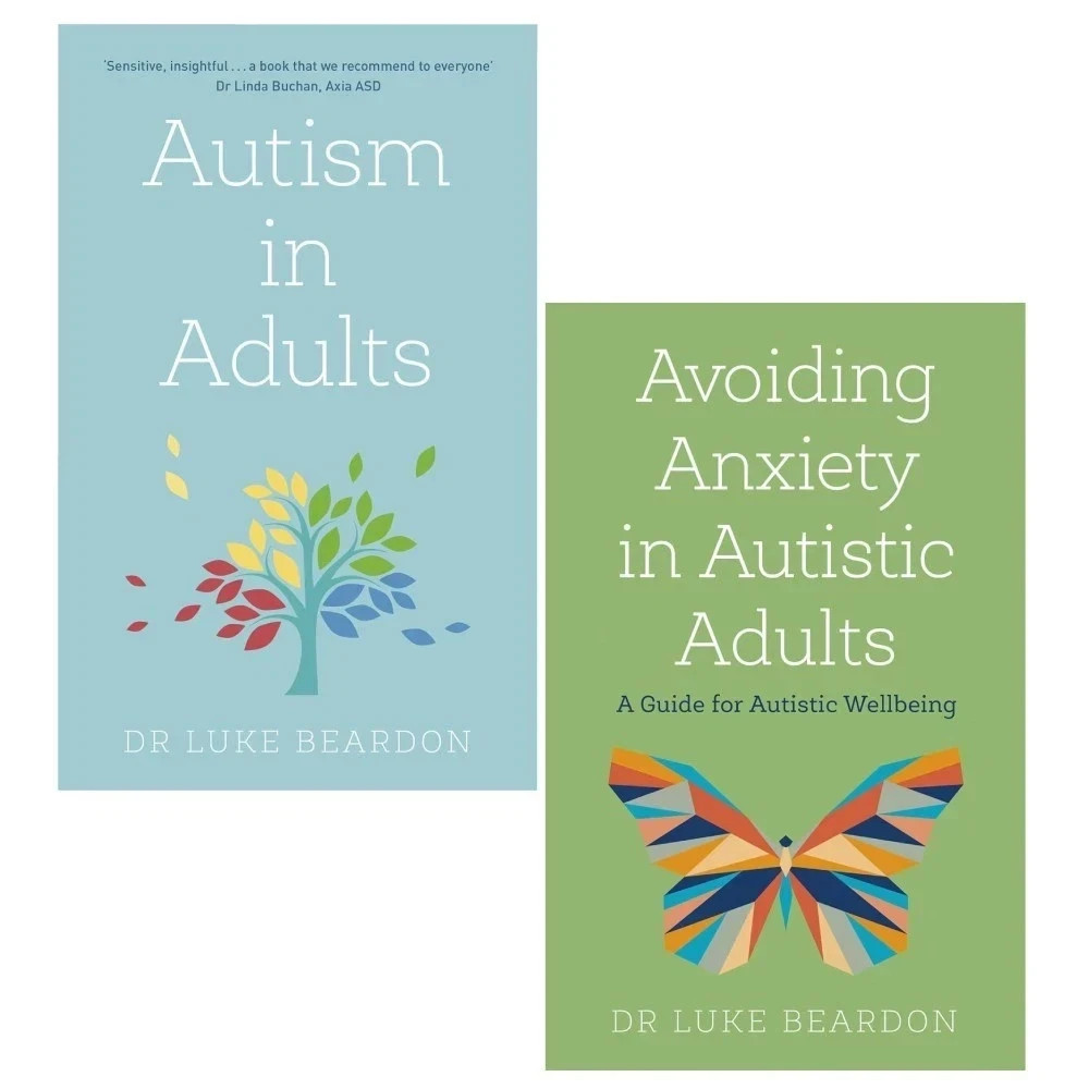 Luke Beardon 2 Books Collection Set Autism in Adults, Avoiding Anxiety
