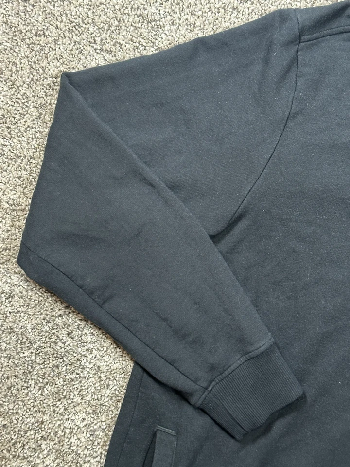 Sudadera con Capucha Travis Mathew Golf Hombre Mediana Negra Bolsillos Logo Golfista Grande Foto 4 de 4