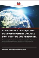 Nelson Andrey Navas Gallo | L'importance DES Objectifs DE DÉVeloppement...