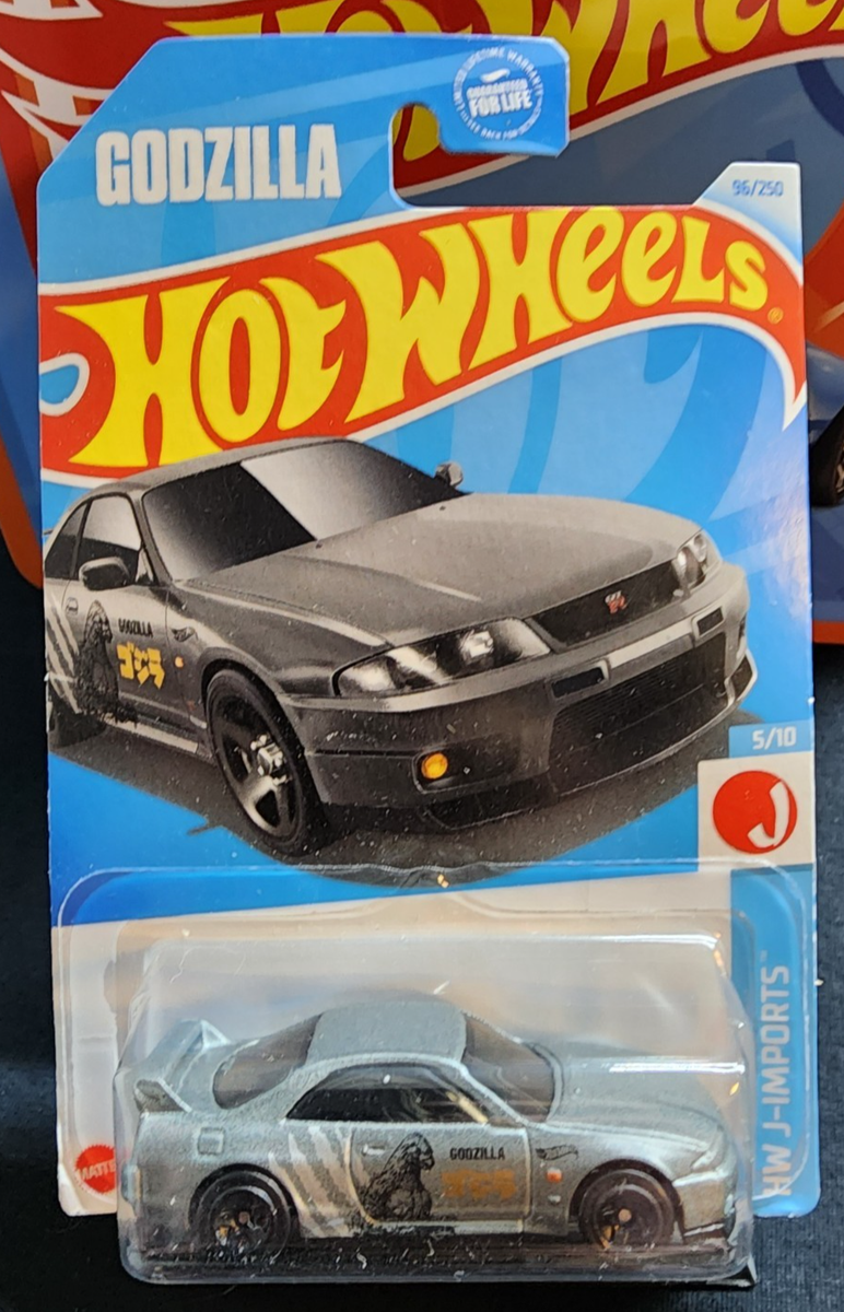 Hot Wheels Nissan Skyline GT-R (BCNR33) Godzilla Gray. HW J