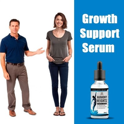 Harmony Heights 30ml Tropfen - Get Tall, Gain Heights - Vegetarian Friendly Serum