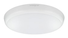 Emergency Lighting White Slimline Ceiling Or Wall Light 250mm 4000K 1056lm 12w