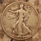 1934 D WALKING LIBERTY SILVER HALF DOLLAR  starting at 85% of SPOT!