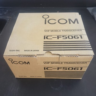New ICOM IC-F5061 VHF Analog/Digital Mobile 2 Way Radio Transceiver