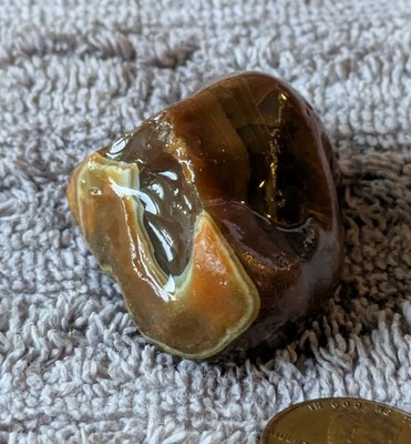 Lake Superior Agate Rough/Raw  1.3 oz  V63