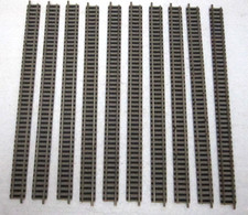 10x FLEISCHMANN 9100 N PICCOLO 222 mm STRAIGH...