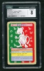 1997 POKEMON TOPSUN MEWTWO GREEN BACK CGC 8