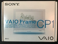 Sony VAIO Frame CP1 Photo Frame  7" Display With Remote  WIFI Enabled