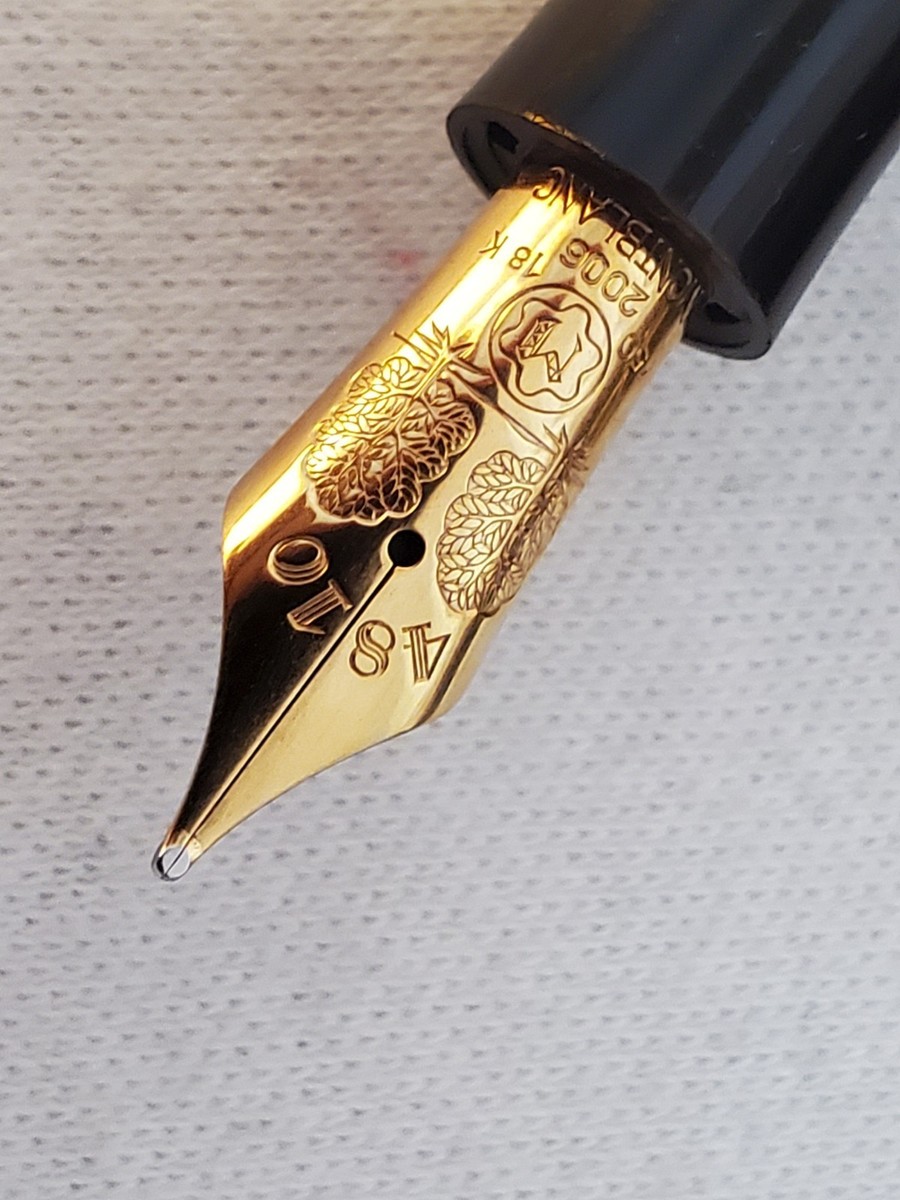 Montblanc Meisterstuck Virginia Woolf 18k M Fountain Pen | eBay