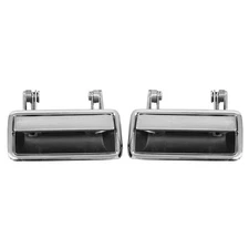 CJ Classics Chrome Exterior Door Handle Pair Mustang 1971-1973