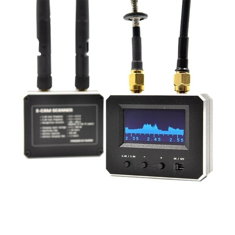 2.4G/5.8G Frequency Scanner X-CAM Scanner for FPV Drone w/ 2.4G/5.8G Antenna