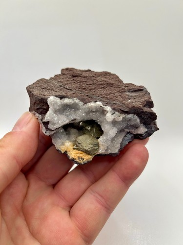 Old Rare Superb Pyrite & Calcite, N'Chwaning Mine, Northern Cape, South Africa