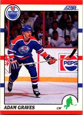 1990-91 Score American #163 Adam Graves