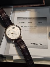 A. Lange & Sohne 127.032 Grand Lange 1 18K Rose 41MM Manual Wind Complications.  3