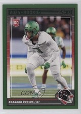 2024 Score Rookies Green Brandon Dorlus #346 3n1
