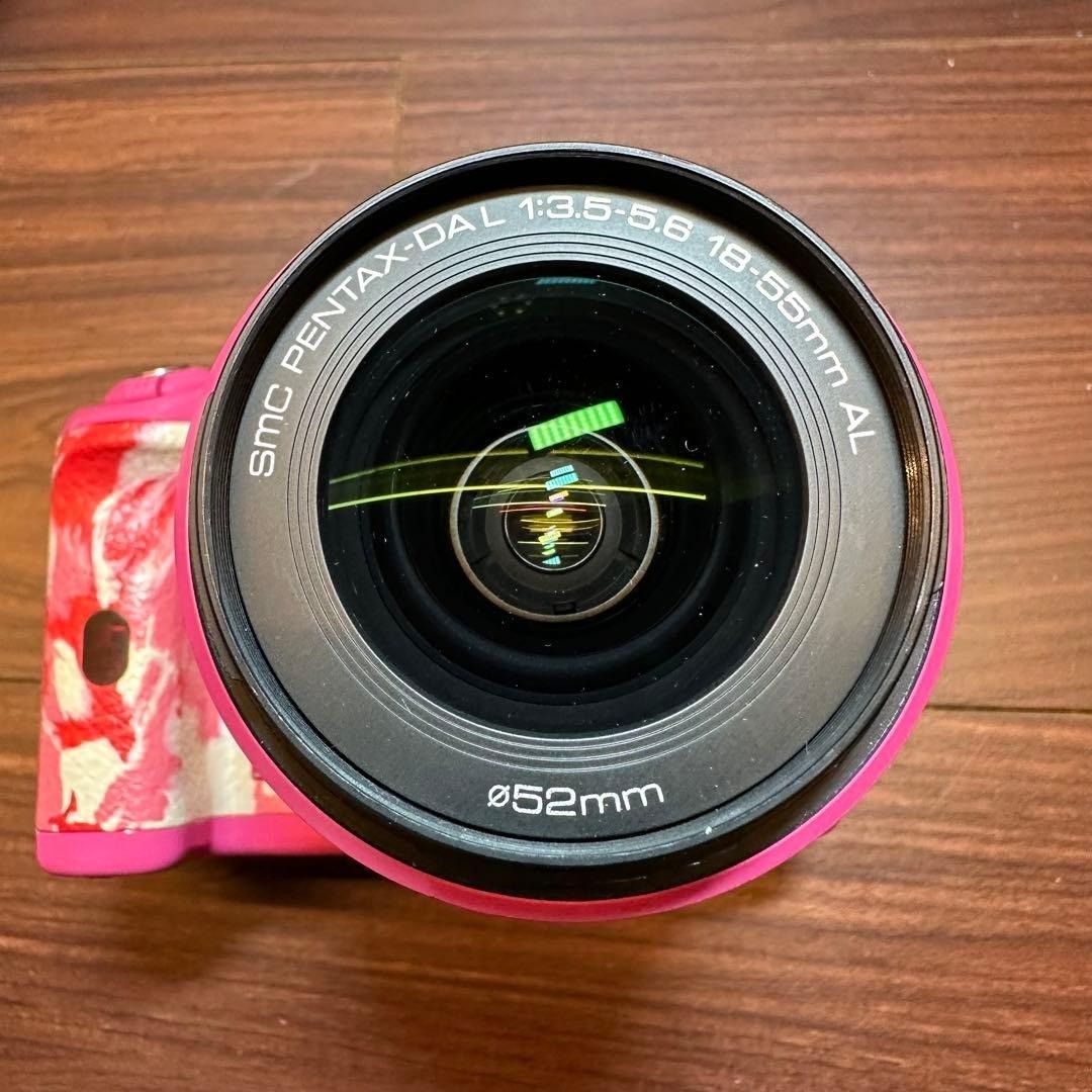 PENTAX Pentax K K-r 12.4 MP Digital SLR Camera - Pink (Kit w/ DA L