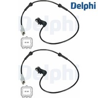 2X Sensor FüR Raddrehzahl Delphi SS20345 2 Sensor Raddrehzahl FüR Peugeot