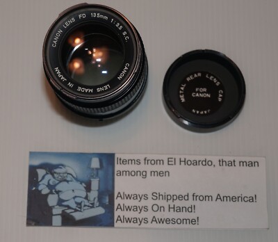 Canon FD 135mm f/3.5 Lens S.C. - AE-1/FTb/F-1 | eBay