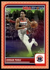 2023-24 Hoops Haunted Hoops Jordan Poole #277 Orange