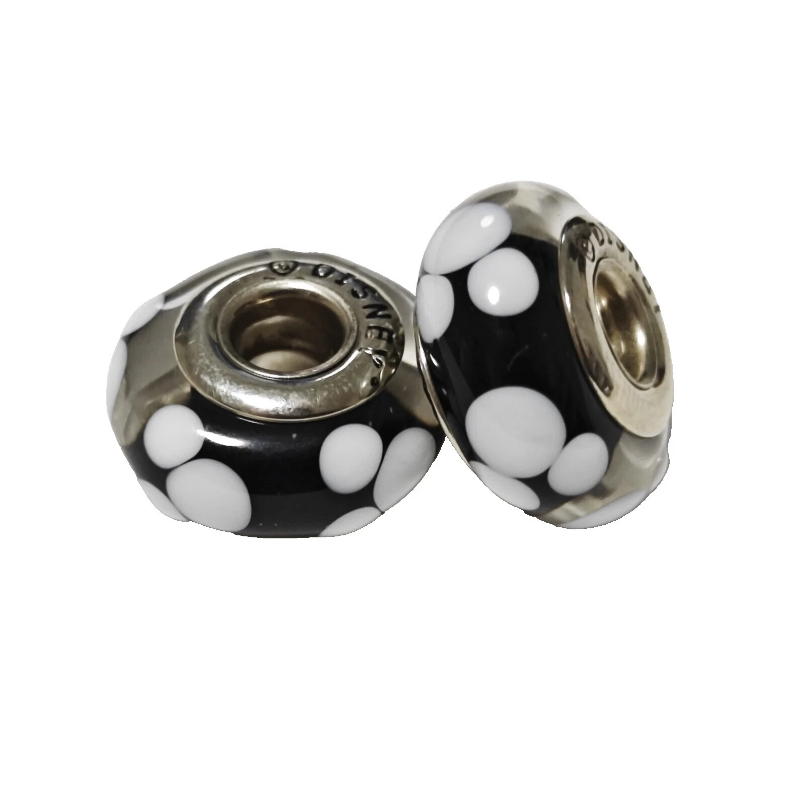 Berloques para montagem de bijuterias Branco Prata e Pingentes