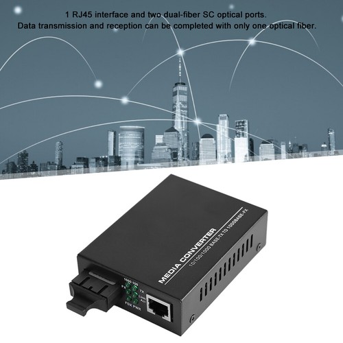 Carrier Class Gigabit 100-250V Dual Fiber Single Mode SC Fiber Optic Transce FTD - Picture 5 of 16