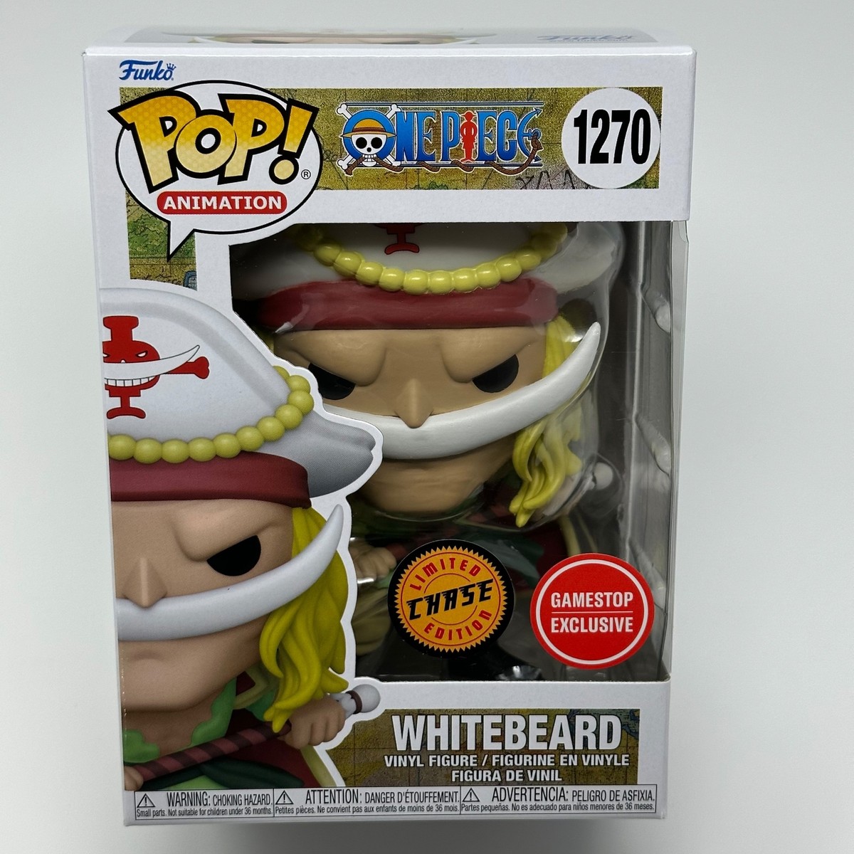 Funko Pop WHITEBEARD CHASE Gamestop EXCLUSIVE ONE PIECE 1270