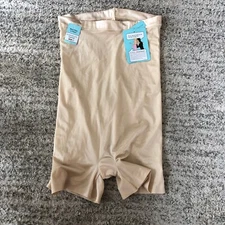 Love Your Assets Shining Slimmers Spanx Shapewear Tummy Control Beige 1X