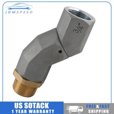 3/4" Fuel Swivel Fuel Transfer Hose Swivel 360 Degree Rotating Connector