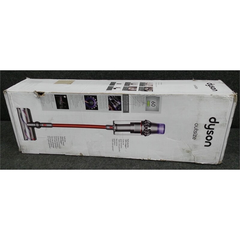 Dyson SV29 Outsize Cordless Stick Vacuum Cleaner Nickel/Red For All