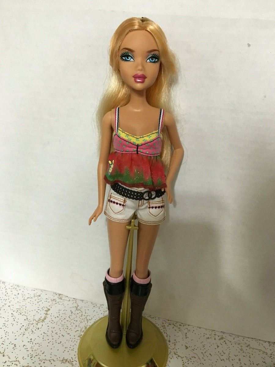 Barbie My Scene Coasterama Kennedy Doll Orange Highlighted Blonde