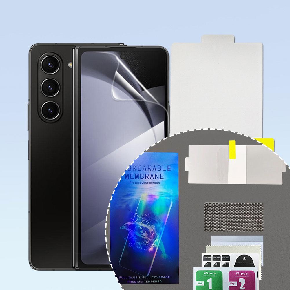 Dual-Layer Hydrogel Screen Protector for Samsung Galaxy Z Fold 6 5G-image