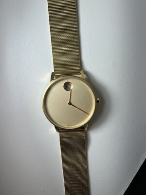 Gold Movado watch- no scratches on face Auth Movado Museum Women main image 2