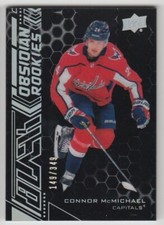 2020-21 UD Black Obsidian Rookies Connor McMichael 149/349 #OR11