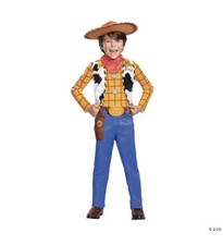 Disney Toy Story Toddler Woody Classic Costume Size M 7-8