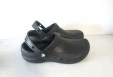 Unsex Crocs Black Clogs M 7 W 9