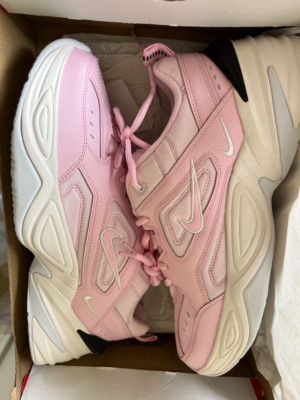 Nike Women M2K Tekno ''Pink Foam'' Phantom Shoes Sneakers NEW AO3108-600