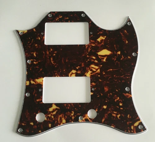 For Gibson SG Standard Full Face Guitar Pickguard Scratch Plate,Brown Tortoise