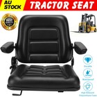 Universal Excavator Tractor Seat Forklift Suspension Adjust Mower Backrest Chair