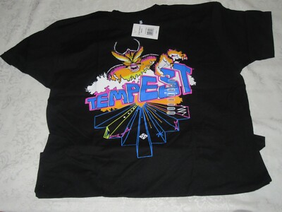 Ripple Junction Atari Tempest Monster Black Men's with Tags Size L Large T-Shirt
