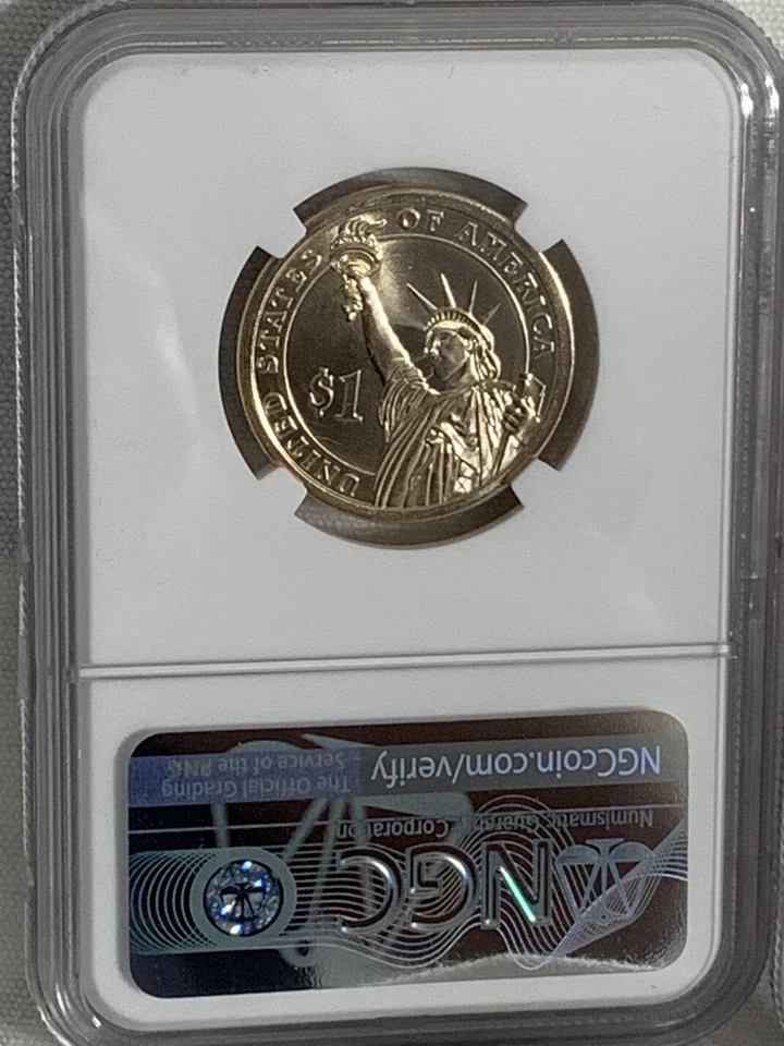 2020 D GEORGE H.W. BUSH 41st President $1 Coin NGC MS 66 Early Releases - Image 2 of 4