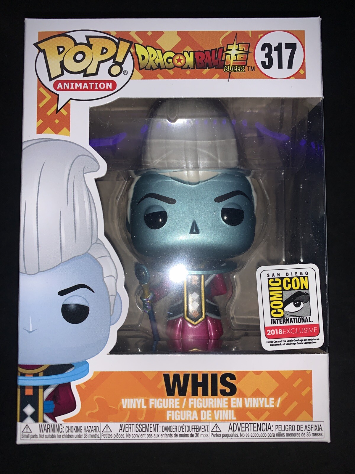 Funko Pop Metallic Whis Dragon Ball Z 