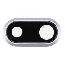 For Apple iPhone 7 Plus Replacement Rear Camera Lens & Bezel Silver UK Stock