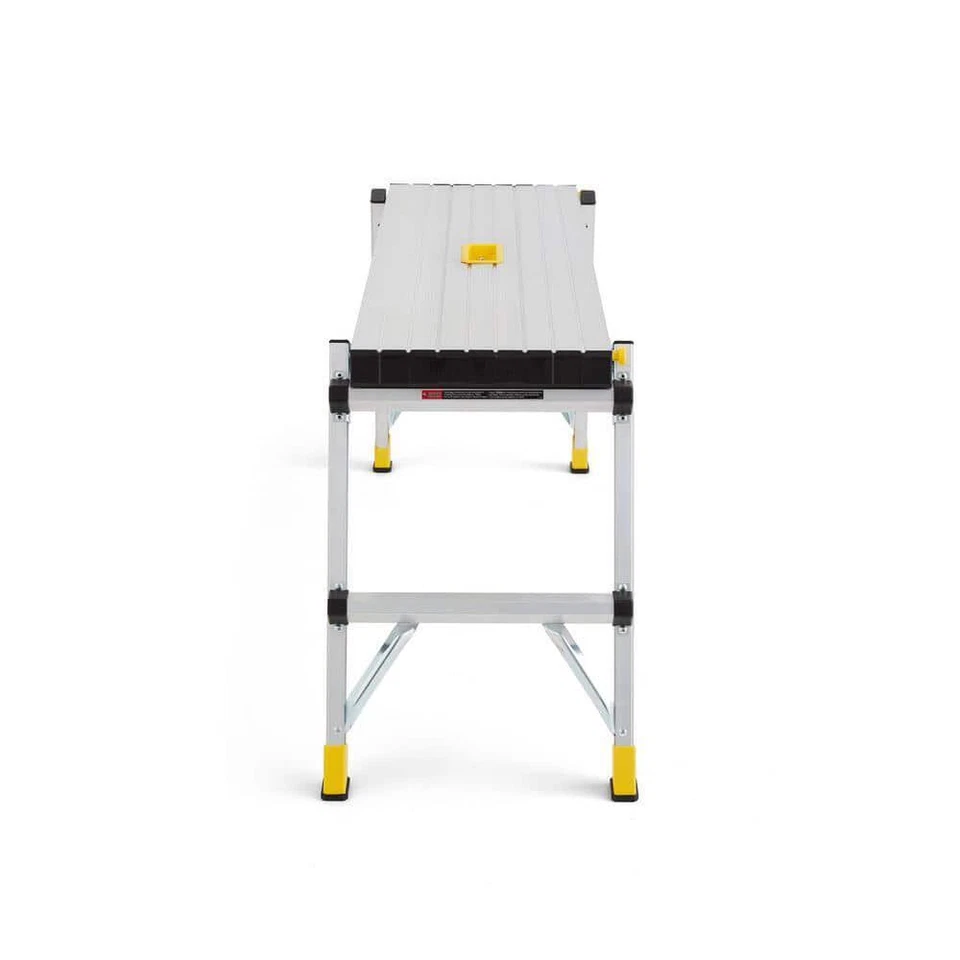 4 Ft. X 12 In. X 20 In. Aluminum Slim-Fold Work Platform, 300 Lbs. Load Capacity - Image 4 of 4