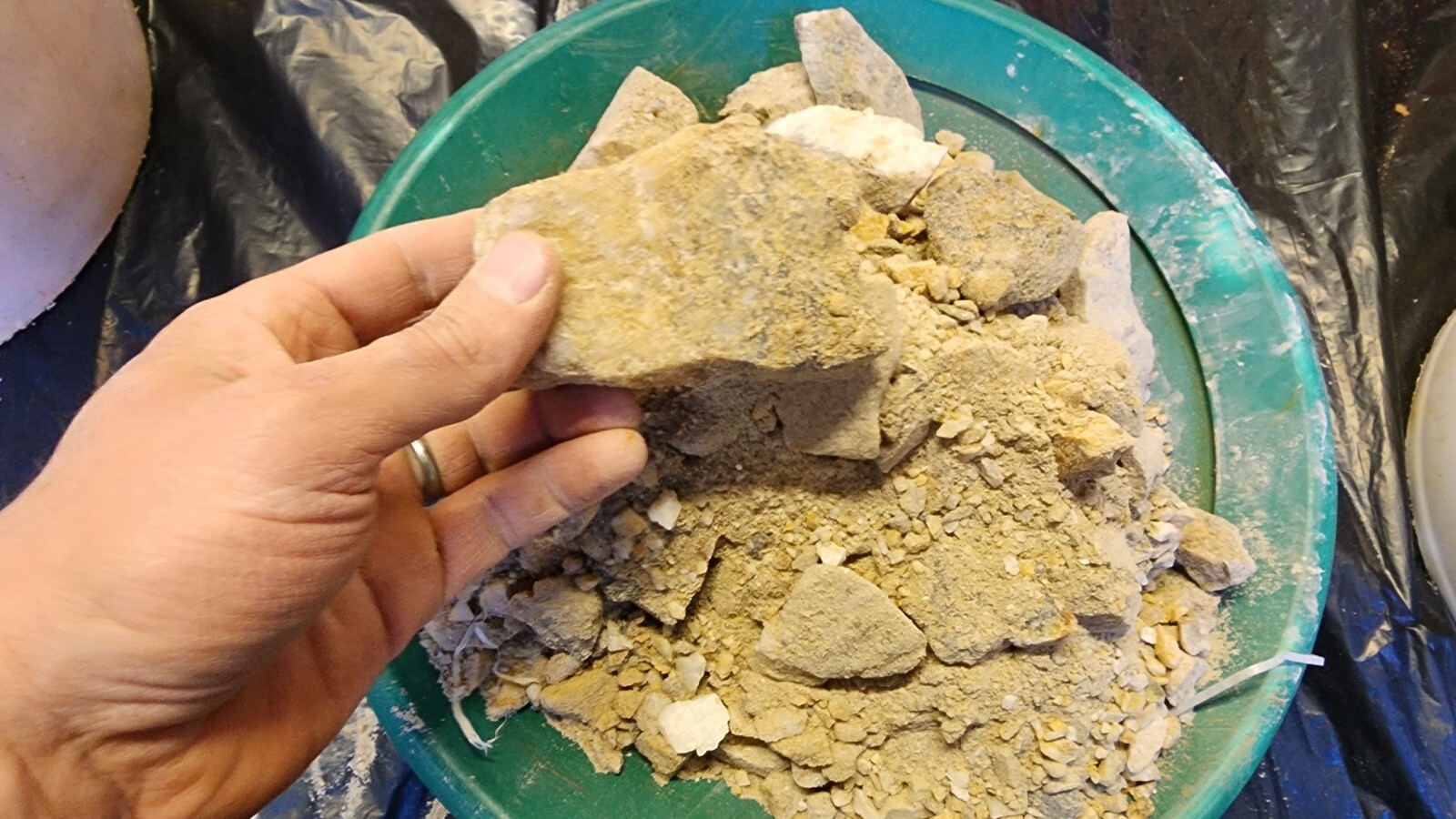 125 lbs Hard Rock Gold Ore from Jason's New Gold Mine, MBMMLLC