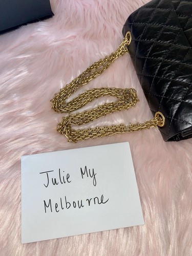 Chanel Mini Classic Flap Reissue 2.55 Black - Afbeelding 10 van 16