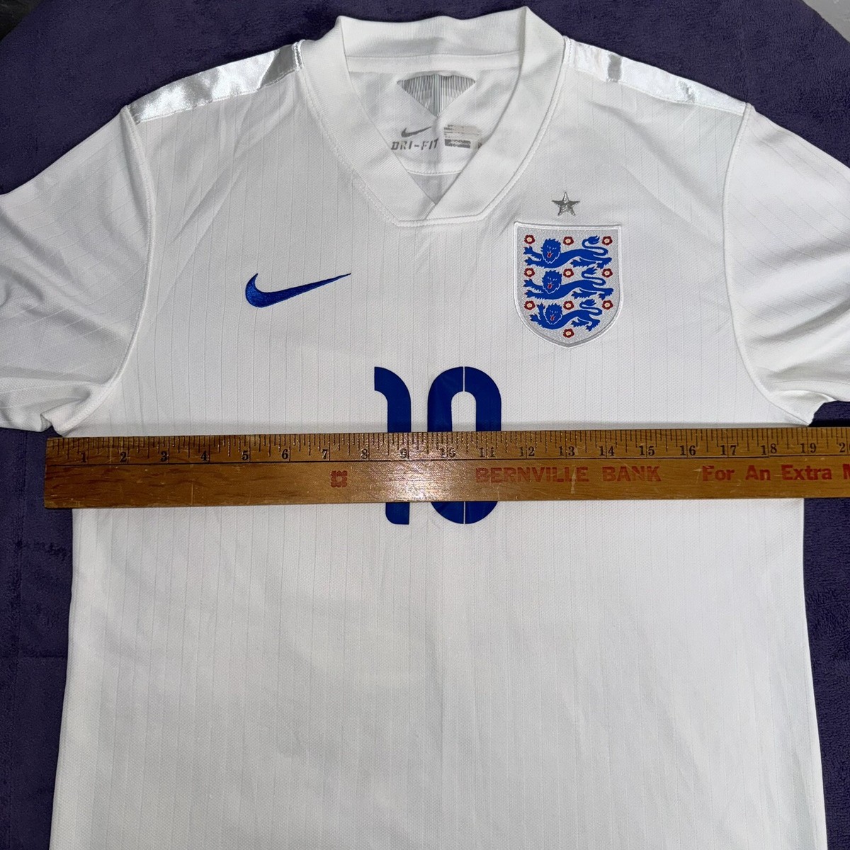 England 2014 Home WC Soccer Jersey Wayne Rooney #10 Nike